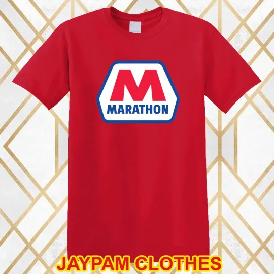 Discover Marathon Oil Gas Racing Tuner Car Men's Red Size S - 5XL