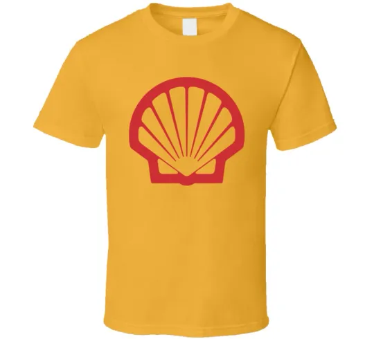 Discover Shell, T-shirt, Gas, Station, Retro, Logo, Car, Automotive, Petrolium, Petrol
