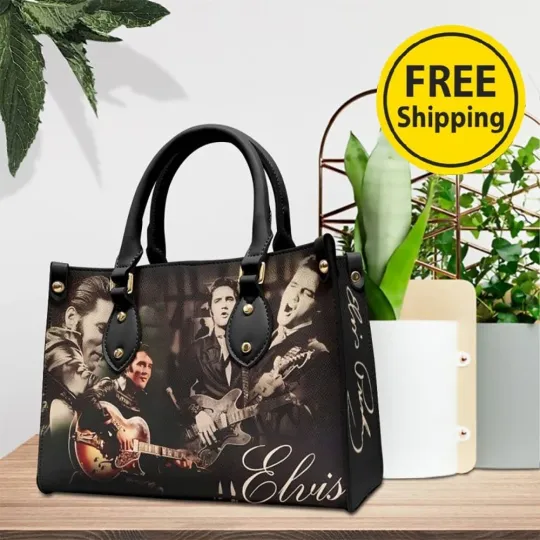 Discover Elvis Presley Leather Handbag, Gift for Women