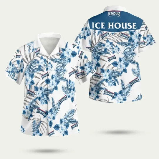 Discover Ice House Beer Hawaiian Shirt
