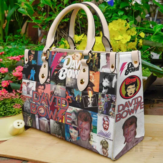 Discover David Bowie lover Women Leather Hand Bag