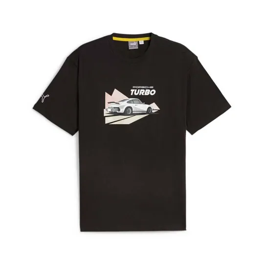 Discover Porsche Legacy 911 Motorsport Graphic Tee Black