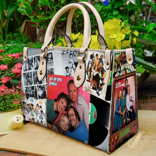 Discover All in the Family Women Leather Handbag