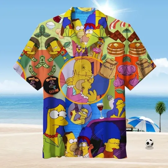 Discover The Simpsons Homie Hawaiian Shirt Tropical Hawaiian Shirt Summer Beach