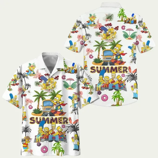 The Simpsons Tv Show Hawaiian Shirt