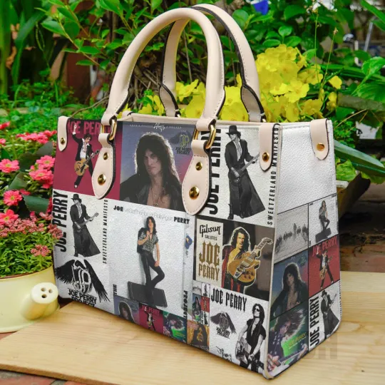 Discover Joe Perry Aerosmith Leather Handbag for Women
