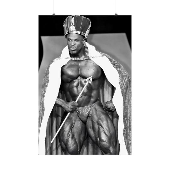 Discover Ronnie Coleman The King Mr Olympia Light Weight Premium Poster