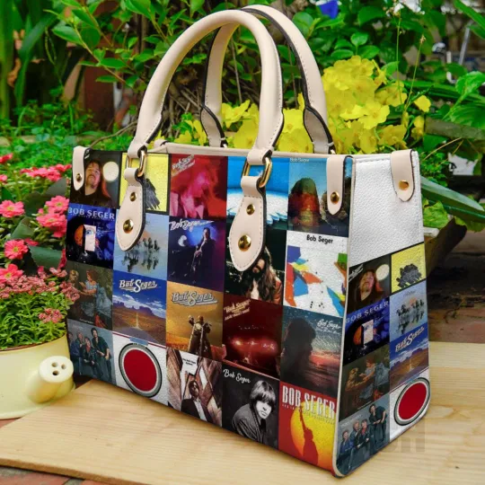 Discover Bob Seger lover Women Leather Hand Bag
