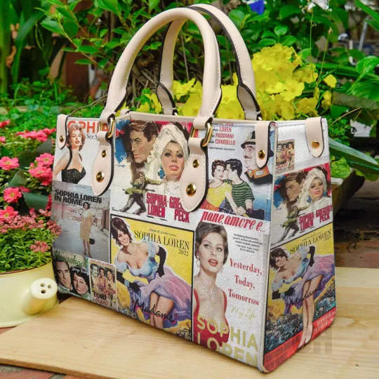 Discover Sophia Loren Women’s Leather Handbag
