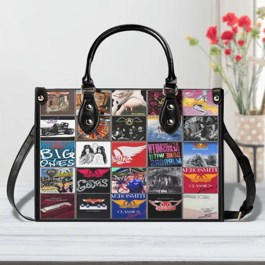 Discover Best Of Aerosmith Leather HandbagWomen Leather Hand Bag-Best Gift forGirl Friend