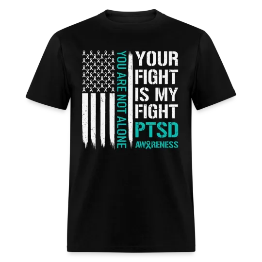 Discover You Are Not Alone PTSD Awareness T-Shirt