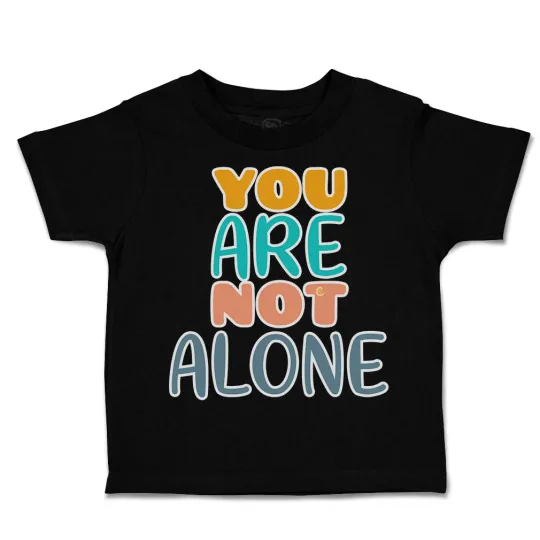 Discover Toddler T-Shirt You Are Not Alone Ice Cream Cotton Boy & Girl Clothes Funny Tee