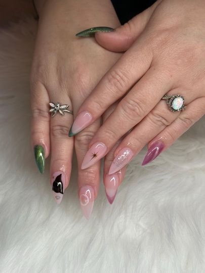 Wicked Themed Press On Nail - Wicked Merch - Mother's Day Gift