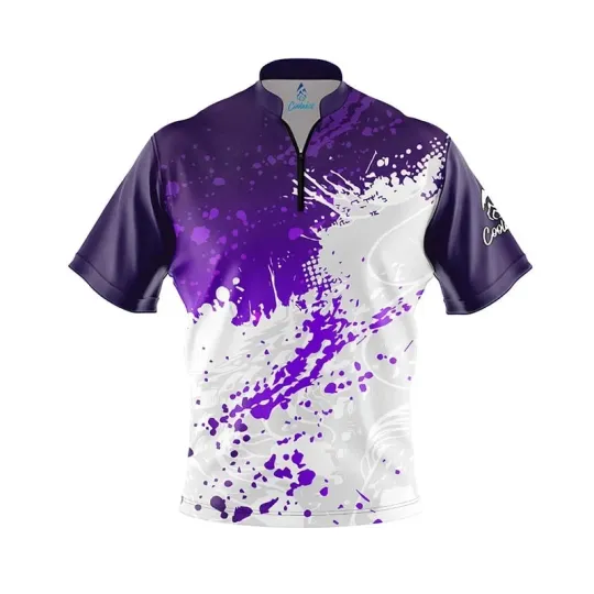 Discover Purple Ocean Spray Bowling Jersey Shirt Gifts - USA Size