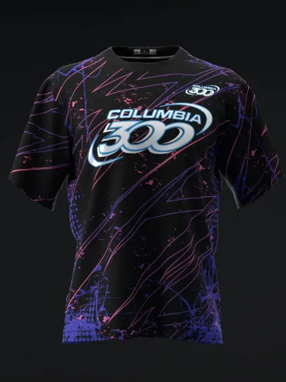 Discover Columbia 300 - Street Rally Bowling Jersey Shirt - USA Size