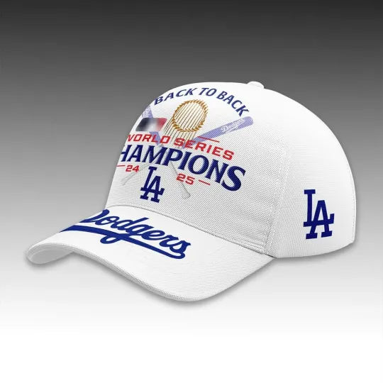 Discover LA Dodgers Back To Back World Series 2025 Cap Hat for Fans