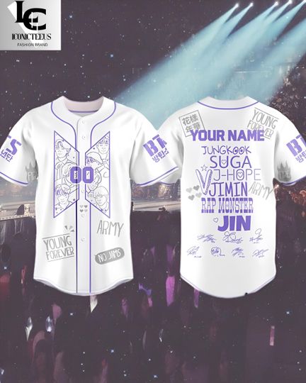 Discover Personalized Inspired Baseball Shirt - Custom Name & Number Fan Gear - 2026 World Tour Aesthetic Apparel - Custom Concert Outfit