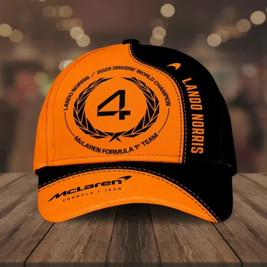 Discover McLarens x Lando Norris World Champions 2025 Classic Cap