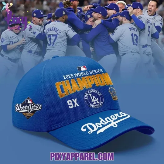 Discover 2025 World Series Los Angeles city LA Dodger Win Championships Cap Hat (3 color)