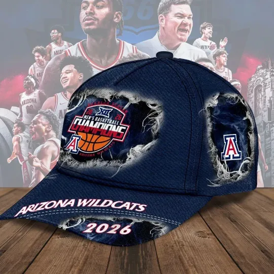 Wildcats 2026 Big 12 Men’s Basketball Tournament Champions Classic Cap