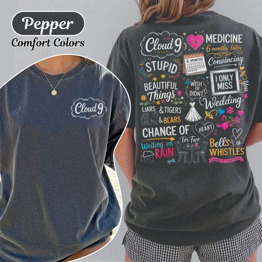 Discover Cloud 9 2026 Music Shirt, 6 Months Later Tee, Vintage Country Concert Outfit, Retro Tour Shirt, Western Music Fan Gift