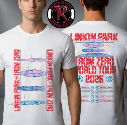 Discover Linkin Park1 X Deus1 Ex Machina Collaboration From Zero World Tour 2026 T Shirt