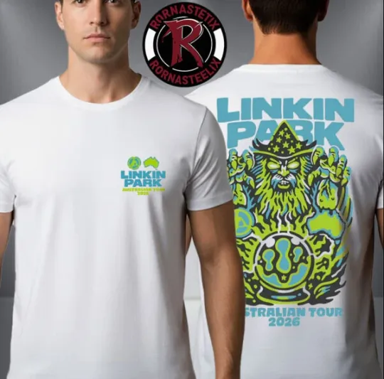 Discover Linkin Park1 Sindy Aus Nz Wizard Australia From Zero Tour 2026 T-Shirt Fullsize