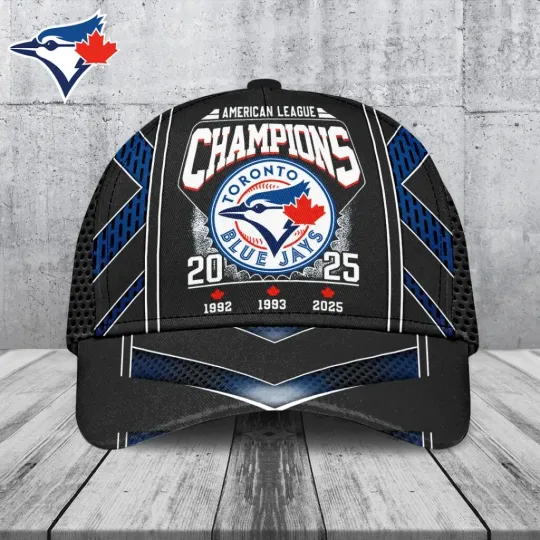 Discover Toronto Blue Jay 2025 American League Champions Classic Cap Hat
