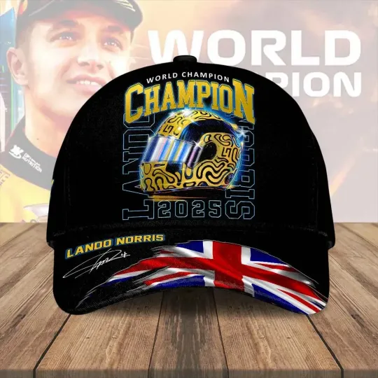 Discover McLarens x Lando Norris World Champions 2025 Classic Cap