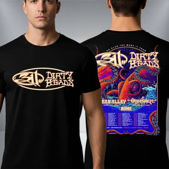 Discover 311 Band x Dirty Heads Summer Co Headlining The So Glad You Made It Tour T-Shirt