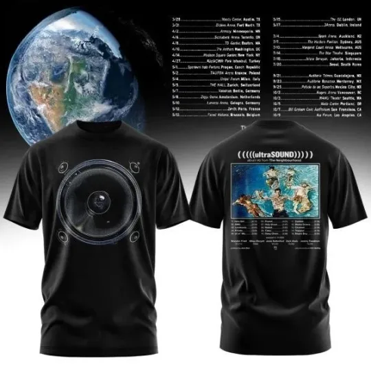 Discover The Neighbourhood THE WOURLD TOUR 2026 Special Edition T-Shirt