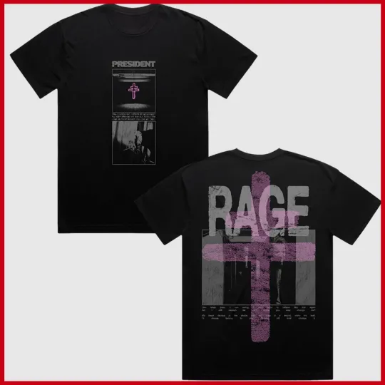 Discover PRESIDENT President Logo Merch Tour 2026 T-shirt