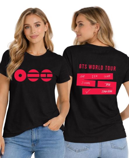 Discover World Tour 2026 Shirt Concert 2026 Shirt, Army Fan Gift, Bangtan Comeback Sweater, Merch, Army Kpop T Shirt, Kpop Fan Gift