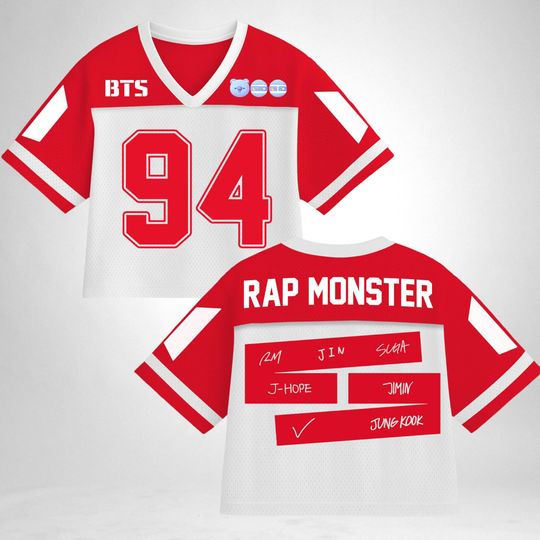 BTS Arirang World Tour 2026 Football Jersey, Custom BTS Member Bias Concert Jersey, Kpop World Tour ARMY Fan Gift, Bangtan Sports Top