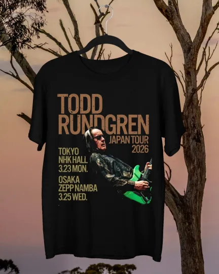 Discover Japan Tour 2026 Todd Rundgren T-Shirt