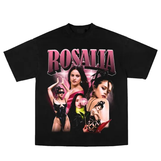 Discover Rosalía Aesthetic Graphic Tee, Rosalía Tour 2026 Fan Shirt