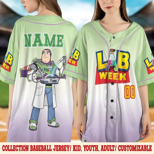 Discover Buzz Light year Aliens Jersey Shirt, Lab Week 2026 Shirt, Toy Story Baseball Jersey, Aliens Medical Lab Tech Shirt, Disney Matching
