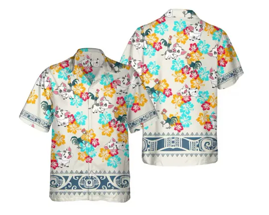 Discover Tropical Floral Hawaii Shirt for Men and Women, Aloha Beach Vacation, Summer Island Wear
