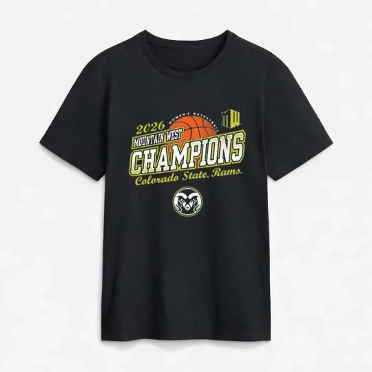 Discover Colorado State Women’s Basketball 2026 Mountain West Tournament Champions Shirt
