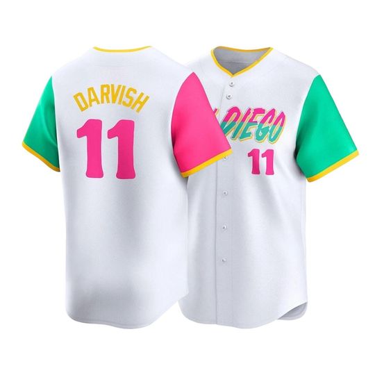 Discover Yu Darvish San Diego White Baseball Jersey City Connect Men's/Youth Custom Size