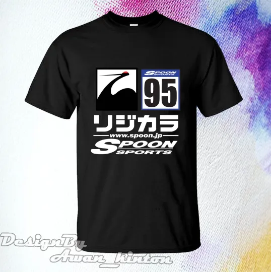 Discover Unisex Funny Spoon Logo T-Shirt