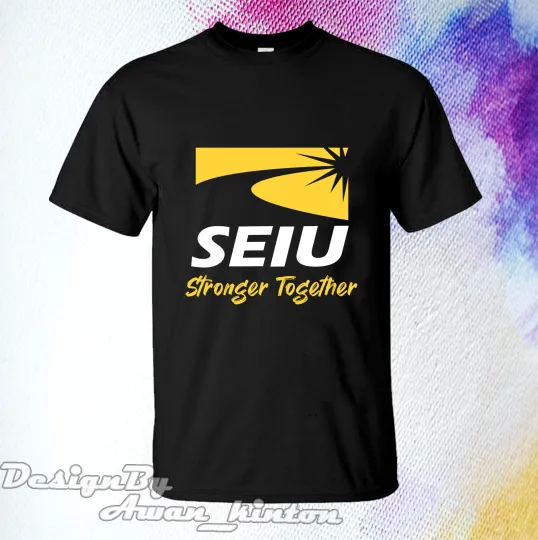 Discover Unisex Seiu Funny Logo T-Shirt Mens Clothing