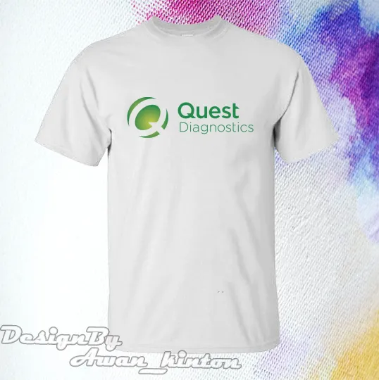 Discover Quest Diagnostics Logo TShirt Cotton Funny Made IN USA