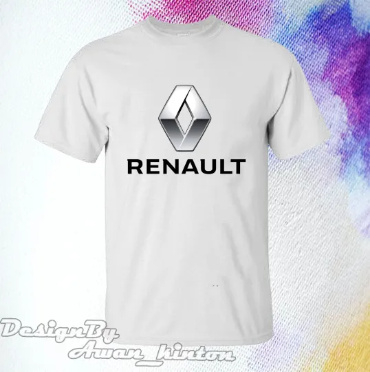 Discover Heavy Cotton TSHIRT Cotton Renault Funny Logo Shirt Made in USA