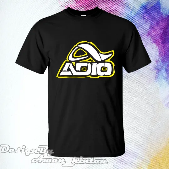 Discover Mens Clothing ADIO Logo Tshirt FUnny Active Shirt Made In usa Short Sleeve