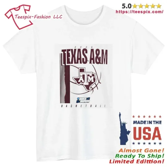 Discover Aggies 2026 March Madness Basketball Shirt