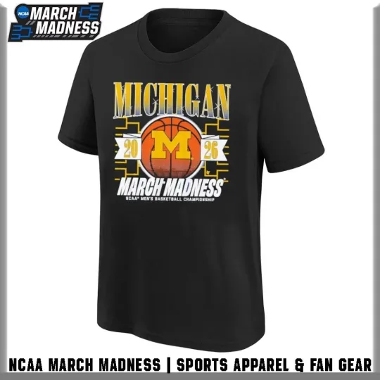 Discover Wolverines Men’s Basketball 26 NCAA Division I Championship March Madness Shirt