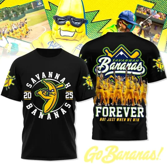Discover Savannah Bananas 3D shirt All sizes