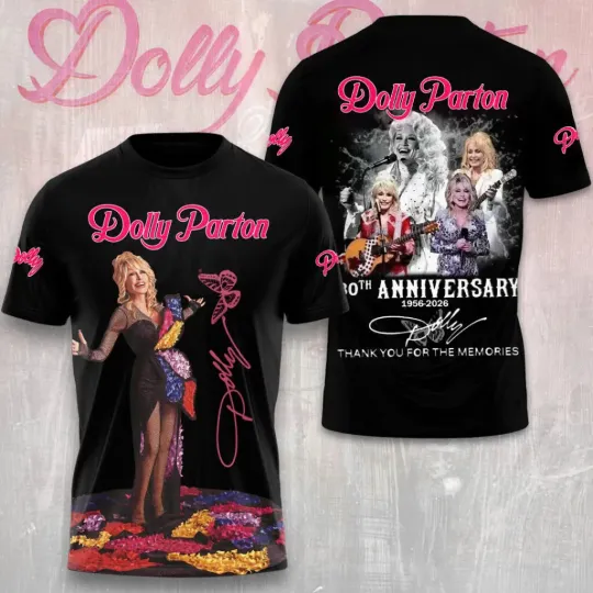 Discover Dolly Parton 3D Apparel