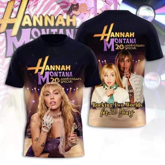 Discover Hannah Montana 20th Anniversary 3D Apparel